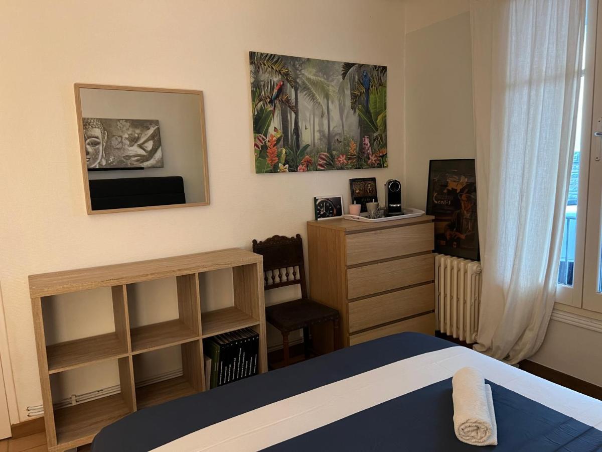 Lit Queen Size, 3Mn Beach Biarritz Exterior photo